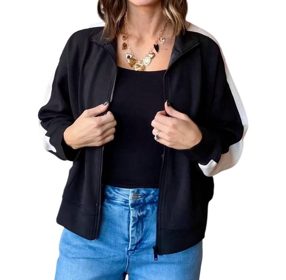 NEW RAE MODE stryker long sleeve jacket in black